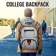 Yorepek Extra Large Travel Backpack for Men Women, Airline Approved Business Laptop Computer School Bag with Luggage Strap, 30L