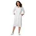 thumbnail image 4 of Adar Universal Scrub Dress For Women - Embroided Collar Dress, 4 of 7