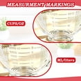 thumbnail image 6 of Uscover Glass Mixer Bowl for Kitchenaid 4.5-5 Quart Tilt-Head Stand Mixers, 5 qt Mixing Bowl for Kitchen Aid with Measurement Markings & Handle, 6 of 11