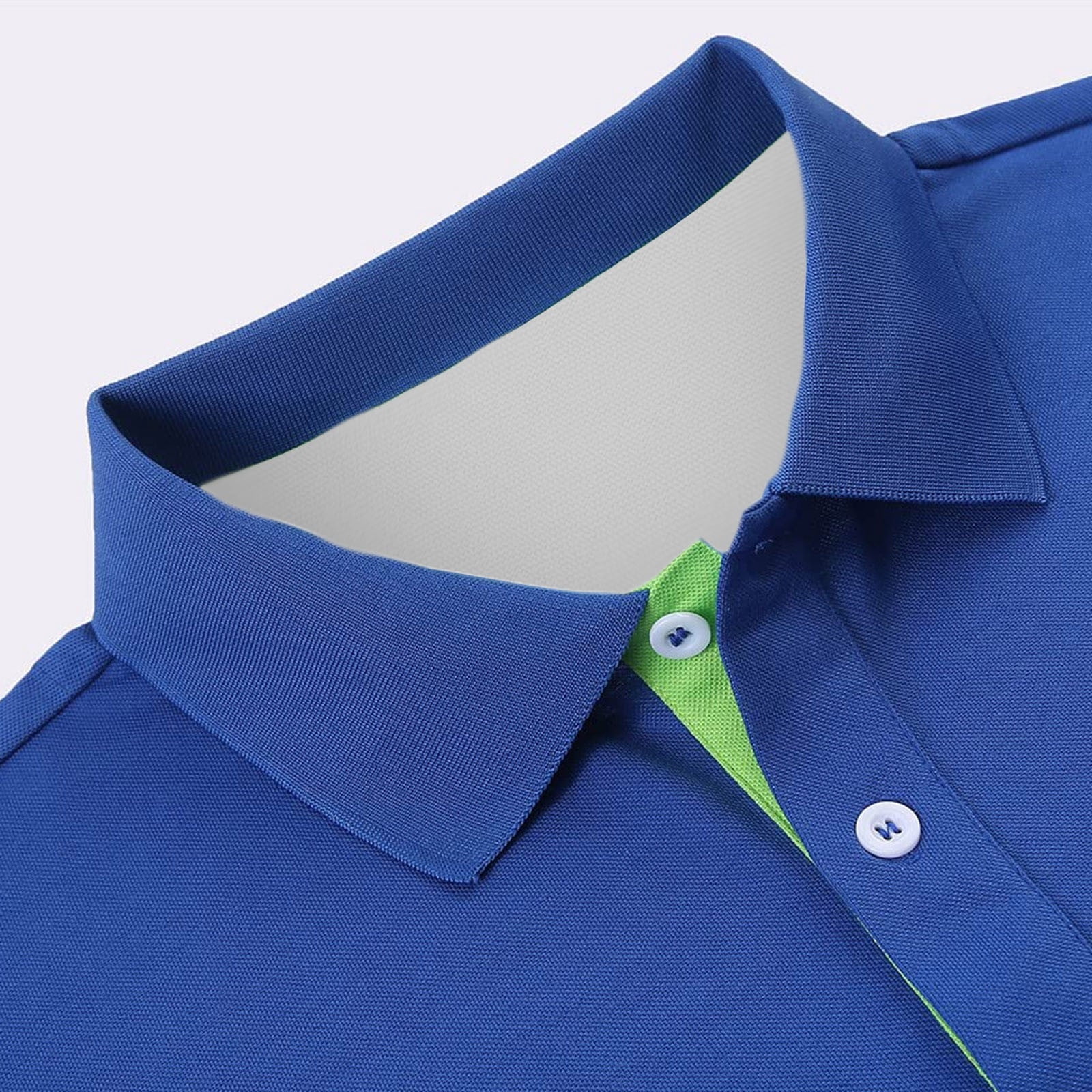 T Shirts for Man Short Sleeve Polo Tee Graphic Goat Print Lapel