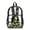 3D Dinosaur Camo Green, variant on COEQINE Clear Backpack for School Heavy Duty PVC Transparent Book Bag for Girls, 17 Inch Large See Through Bookbag with Reinforced Straps College Schoolbag, Axolotl Star Camo Pink