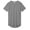 Heather Grey, variant on Men's Lightweight Color Longline Modern Fit T-Shirt Short Sleeve Orange M