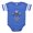 Royal Blue, variant on CafePress - COTTONTAIL CREW - Cute Infant Baby Football Bodysuit