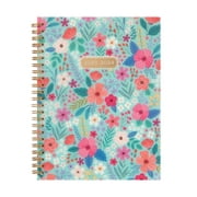 2023-2024 Mintgreen Weekly Monthly Spiral Planner, 6 x 8, Mint Ditsy