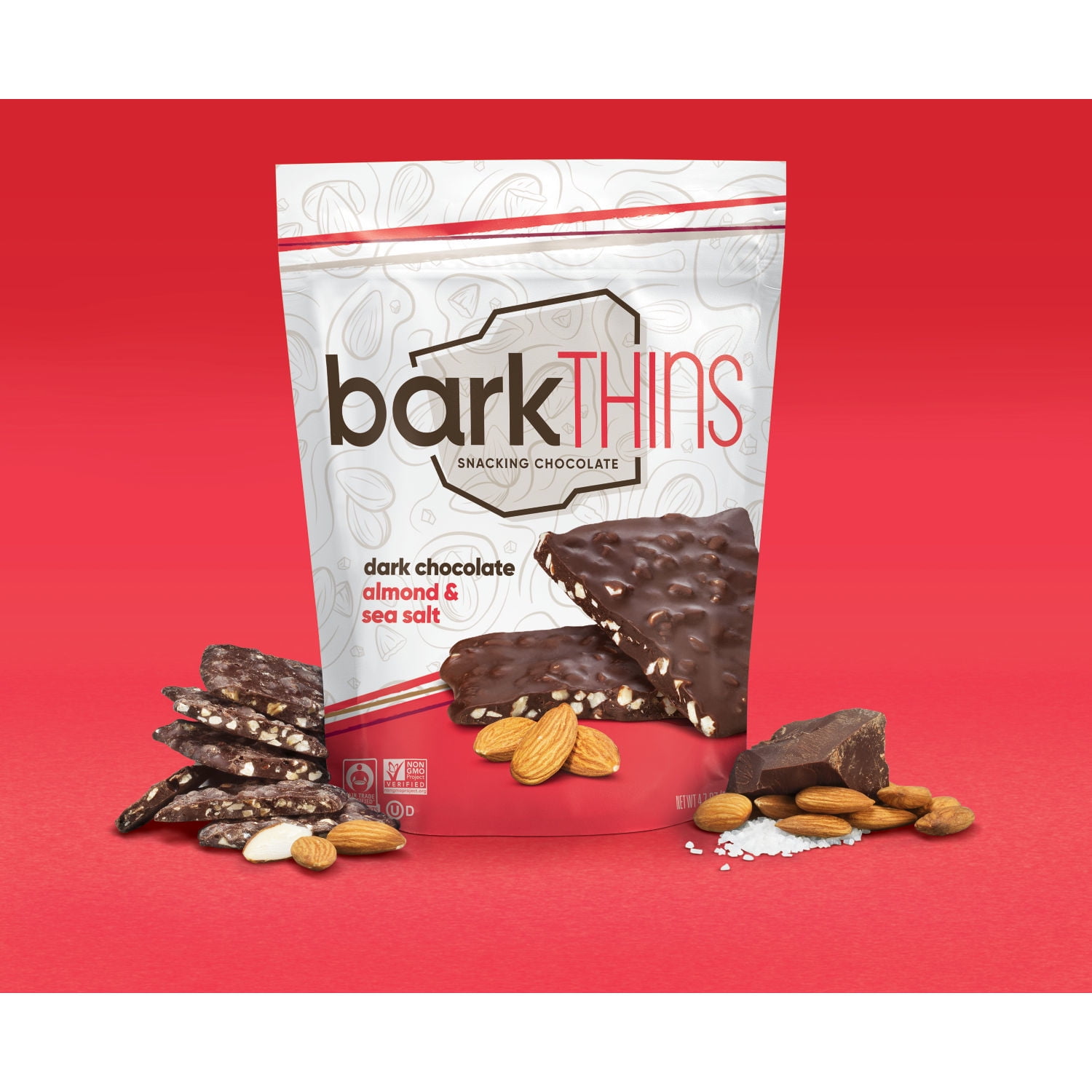 Bark Thins Dark Chocolate Mint Snacking - 4.7 Oz - Albertsons