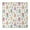 Colorful Fairy Flower, variant on Beige Princess Unicorn Pattern Square Fitted Tablecloth with Elastic Edge,Square Table Cover,Washable Elastic Table Cover for Home Kitchen Party Decor 34"x34"