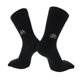 thumbnail image 1 of Calcetines de ciclismo Unique Bargains absorbentes de sudor, transpirables, reflectantes, anti-fricción, calcetines de bicicleta al aire libre, negros, talla única, neutros y universales, 1 par, 1 of 6