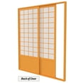thumbnail image 2 of Red Lantern 7 ft. Tall Zen Shoji Sliding Door Kit (Double - Sided) - Honey, 2 of 8