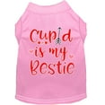 thumbnail image 5 of Pet Dog  Cat Shirt Screen Printed, "Cupid Is My Bestie", 5 of 7