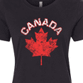 thumbnail image 4 of Inktastic Canada Maple Leaf Women's T-Shirt, 4 of 5