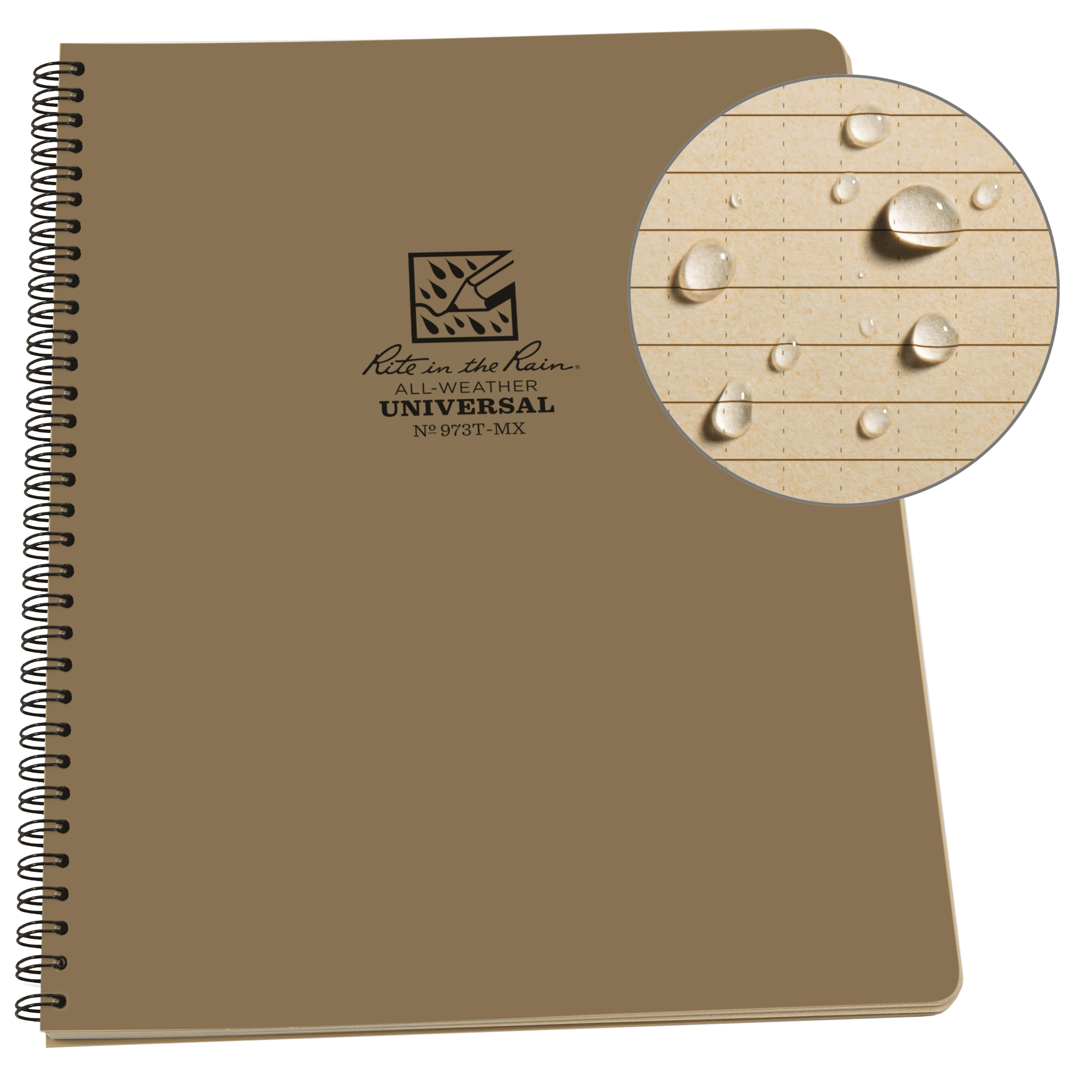 MoD Brown Rite in the Rain All-Weather Notebook 