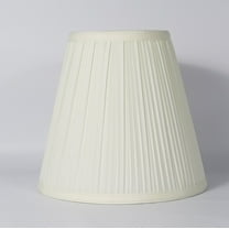 Urbanest 1101555 Eggshell Mushroom Pleated Hardback Lamp Shade 5x9x8.5' (Spider)