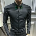 thumbnail image 4 of Men's Bow Tie Fashion Rhinestone Adjustable Pre-tied Neck Bowtie Formal Bowtie, 4 of 6