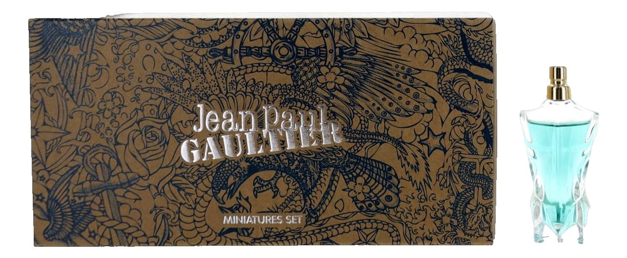 Jean Paul Gaultier, 4 Piece Gift Set for Men, Le Male EDT, Scandal