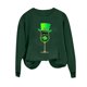 thumbnail image 3 of Ounisa St. Patrick's Day Sweatshirt for Women Clover Graphic T-Shirts Patty's Day Color Long Sleeves Tee Tops, 3 of 7