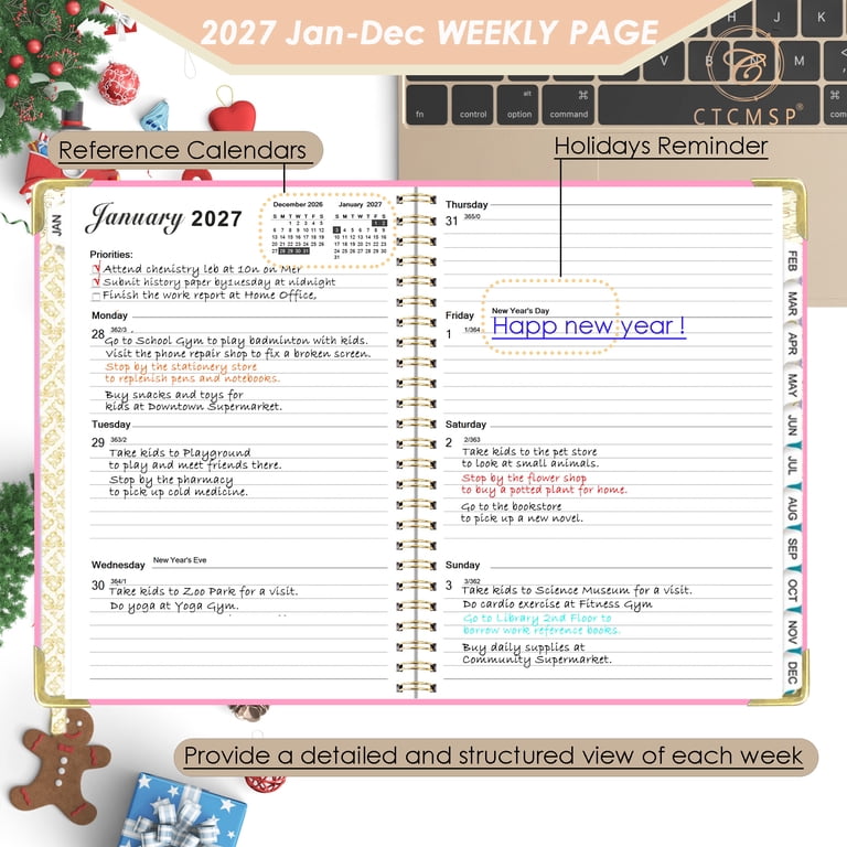 CTCMSP 2027 Daily Planner, A5, Hardcover photo 3