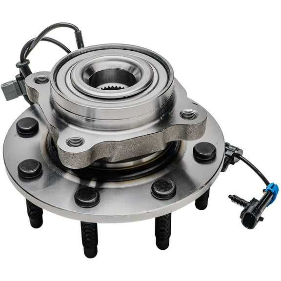 Detroit Axle - Front Wheel Bearing Hub for Chevy GMC Silverado Sierra 2500 3500 HD, Suburban Yukon XL 2500 Hummer H2, Replacement Wheel Bearing & Hub Assembly