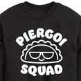 thumbnail image 3 of Instant Message - Dyngus Day - Pierogi Squad - Polish Holiday Celebration - Toddler & Youth Crewneck Fleece Sweatshirt, 3 of 6