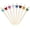 Acrylic Butterfly, variant on Bennium 4.7" Bamboo Flower Cocktails Hors D'oeuvres Fruit Sandwich Skewers Picks for Catered Events, Holiday's, Restaurants or Buffet Party Supplies, 200 Pieces