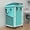 Blue, variant on 40 Gal(150L) High Grade Large Laundry Basket with Wheels, Rolling Laundry Hamper, Laundry Cart with  Frame and Removable Bag Design, Suitable for Laundry Room,  (, 150L)