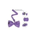 thumbnail image 3 of INSPIRE CHIC Men's Polka Dots Pre-Tied Bow Ties Bowties Wedding Party Bowties Purple One Size, 3 of 5