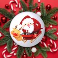 thumbnail image 3 of 3 bolas blancas de 15 cm para manualidades infantiles. Material ideal para decorar y crear adornos navideños., 3 of 7