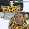 thumbnail image 5 of KUIFORTI Sunflower Car Cushion Seat Covers Sweat Absorption Car Sweat Towel Seat Cover with Storage Bag Multi-Functional Anti-Slip for Beach Swimming, Sports, Camping,Yoga, 5 of 7