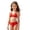 Red, variant on Shachafan Girls Swimwear Two Piece Cute Bikini For Kids Students Summer Beach Outfit Kids Swimsuit Two Piece