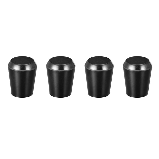 Unique Bargains M6x20mm Female Threaded Hand Knobs Tapered Insert Handles for Mechanical Parts, 4Pack
