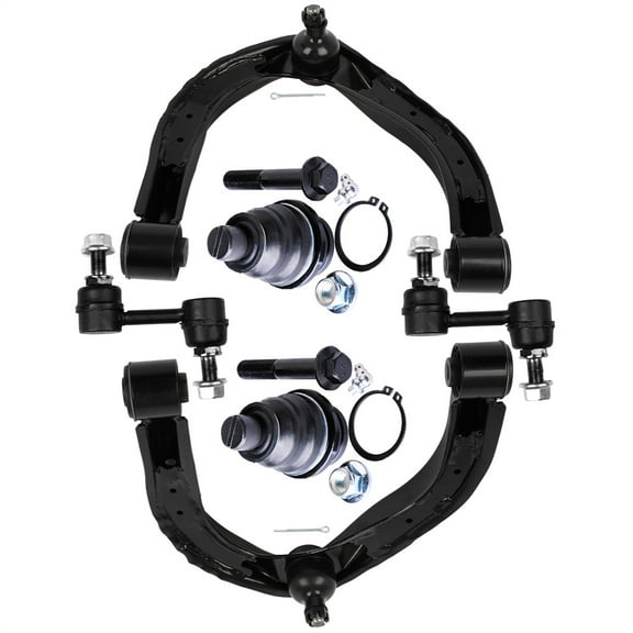 SCITOO 6pc Front Suspension Kit Lower Ball Joint Sway Bar End Link Upper Control Arm and Ball Joint fit for QX56 2004-2010 for Armada 2005-2015 for Pathfinder Armada 2004 for Titan 2004-2015