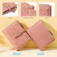 thumbnail image 4 of Women's Wallet, Faux Leather, Off White, Water Resistant, 5 Card Slots, 1 Cash Slot, 1 ID Window, 1 Zipper Coin Pocket, Portable, Fashionable, 4.53.71.2 Inch, 4 of 6