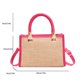 thumbnail image 1 of Bolso bandolera de paja transpirable bolsos de mano embrague femenino para mujer (rosa roja) Ndcxsfigh Para Estrenar, 1 of 8