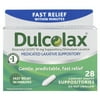 Dulcolax Laxative Suppository for Gentle, Overnight Constipation Relief 28ct