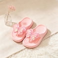 thumbnail image 7 of JAJAHO Girls Summer Flip Flops Sparkly Sequins Butterfly Soft Sole Non- Indoor Outdoor Slippers 4-12Y, 7 of 7
