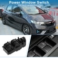 thumbnail image 2 of Interruptor de ventana eléctrica Unique Bargains No.35750T5HH01 para el lado del conductor delantero izquierdo para Honda Fit 2014-2020 Negro, 2 of 7