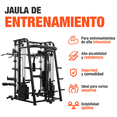 thumbnail image 2 of Jaula Smith Con Polea y Peso integrado 120 Kg Negro/Gris, 2 of 9