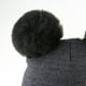 thumbnail image 5 of Sombrero pones Para Niños Y , Gorro De Punto De Crochet Cálido De Invierno gris, 5 of 9