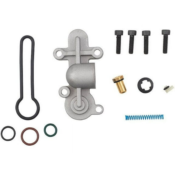 Fuel Pressure Regulator - Compatible with 2003 - 2007 Ford F-550 Super Duty 6.0L V8 Turbocharged OHV Diesel 2004 2005 2006