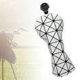 thumbnail image 4 of jinwen Couvre-Chefs de Golf Haut de Gamme Protecteur Moderne Portable PU pour Blanc C Blanc, 4 of 9