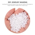 thumbnail image 4 of CHUANK 1000 White Pearl Oat Rice Beads 3脳6mm for Jewelry Making & Home Decor, 4 of 6