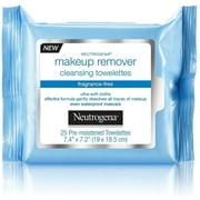 Neutrogena Make-Up Remover Cleansing Towelette, Fragrance-Free 25 ea (Pack of 6)
