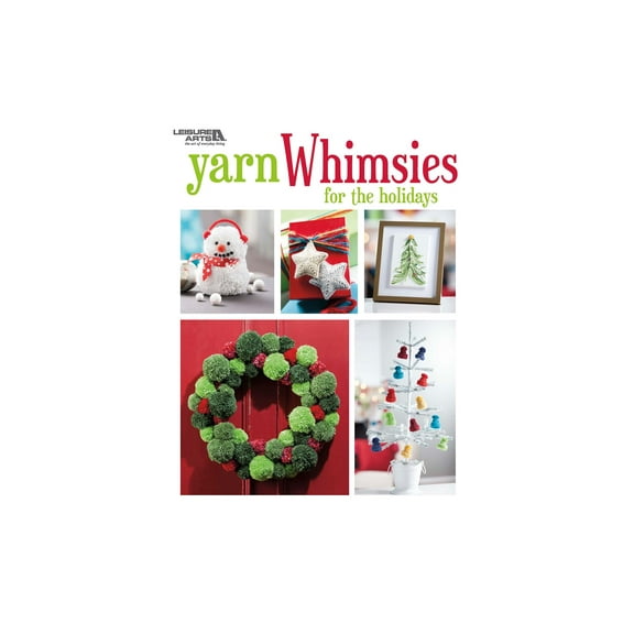 Leisure Arts Yarn Whimsies For The Holidays Knitting Book