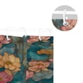 thumbnail image 5 of Yayeee Shower Curtain with Hooks 72"x72" Waterproof Fabric Bathroom Hanging Decor, Pink Water Lilies Pattern, 5 of 5