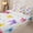 White Pink 01, variant on Manfei Pink Checkered Bows Black Print Zipper Twin Comforter Sets with Fitted Sheet and 2 Pillowcases for Girls, Cute Ribbon Bows Zipper Bedding Set, Pink Reversible, 4-Piece