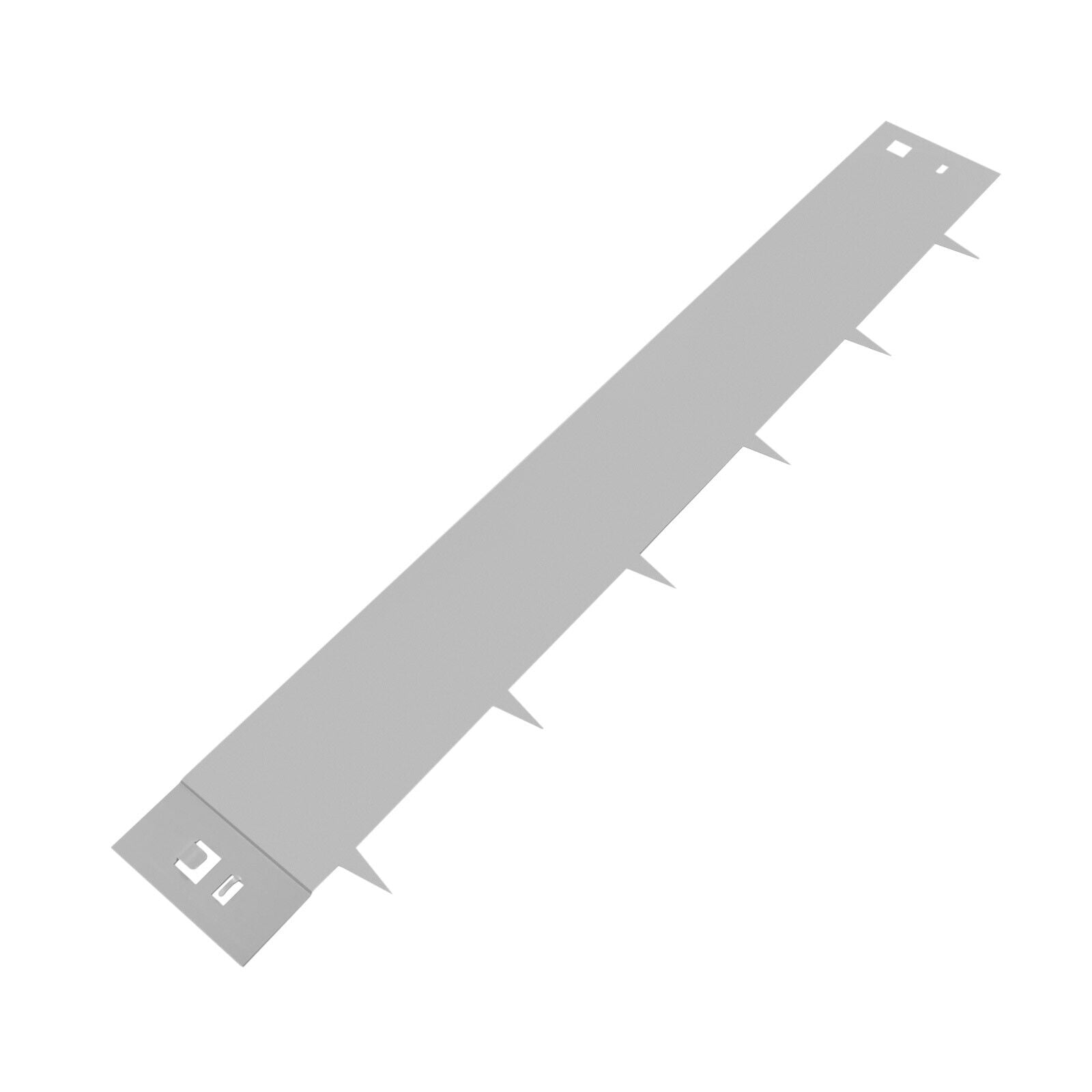 5PCS Steel Lawn Edging Metal Landscape Edging 3/4/5"x39" Without Digging Easy