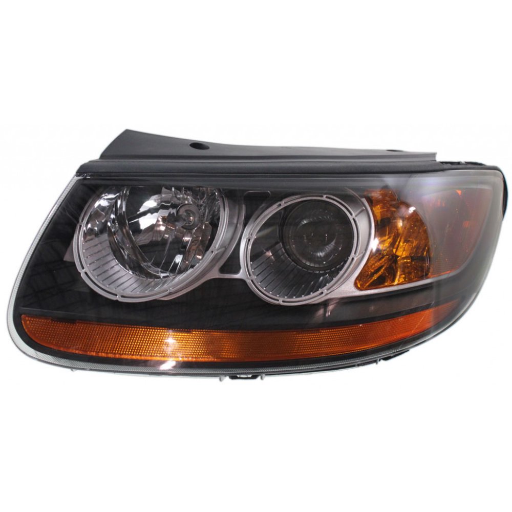 CarLights360 For Hyundai Santa Fe Headlight Assembly 2007 2008 2009 Driver Side DOT Certified