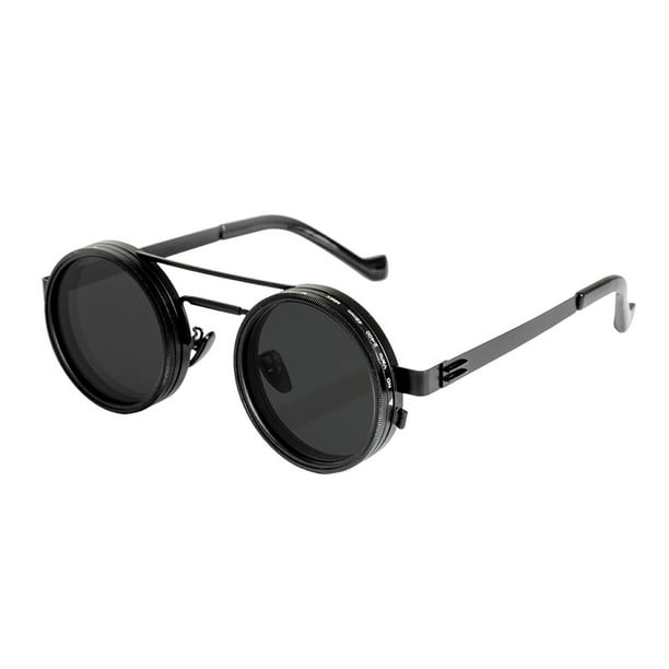 2025 Gafas De Sol Redondas Polarizadas Con Tinte Ajustable Para Mujer Nd9 Gafas De Sol Ajustables Para Hombre 1-9 Marchas Gafas De Sol Para La Playa Gafas Con Lentes Ajustables Gafas De Sol Irrompib