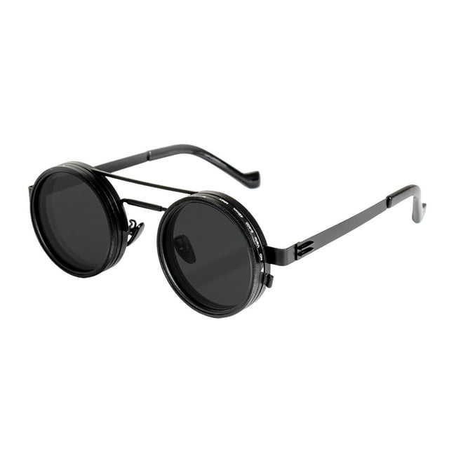 2025 Gafas De Sol Redondas Polarizadas Con Tinte Ajustable Para Mujer Nd9 Gafas De Sol Ajustables Para Hombre 1-9 Marchas Gafas De Sol Para La Playa Gafas Con Lentes Ajustables Gafas De Sol Irrompib