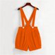 thumbnail image 4 of Odeerbi Niños Niñas Verano Total Shorts Dance Party Performance Suspenders Shorts, 4 of 9