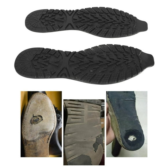 Full Rubber Shoe Soles, Soft And Comfortable Durable Rubber Soles For Sneaker Elasticity Shoe Soles Cuttable Rubber Soles Shoe Repair Replacement Parts